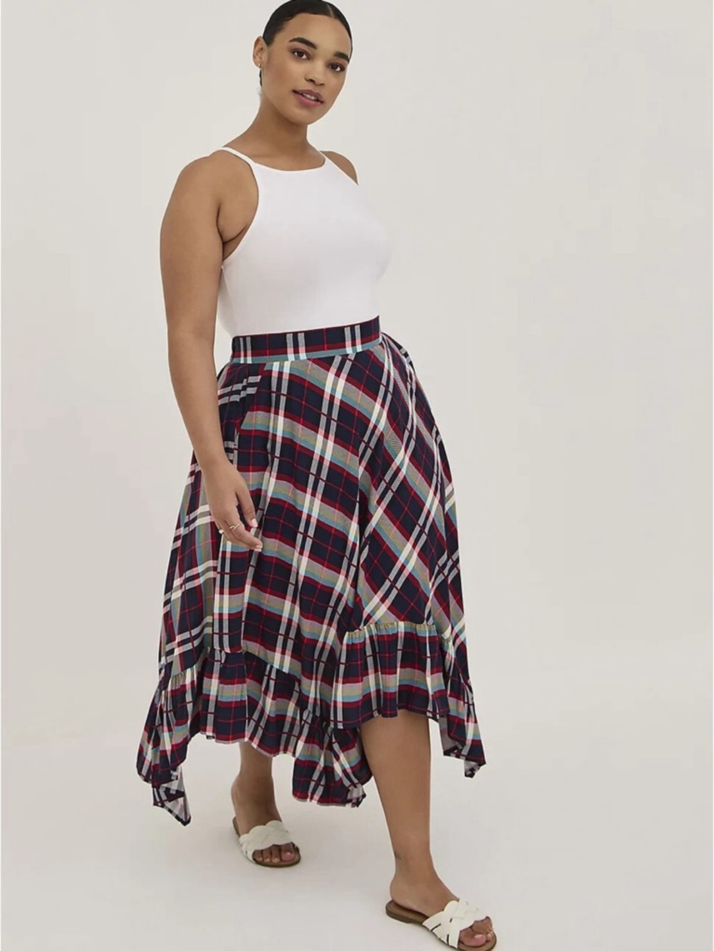 Torrid Hanky Hem Maxi Skirt